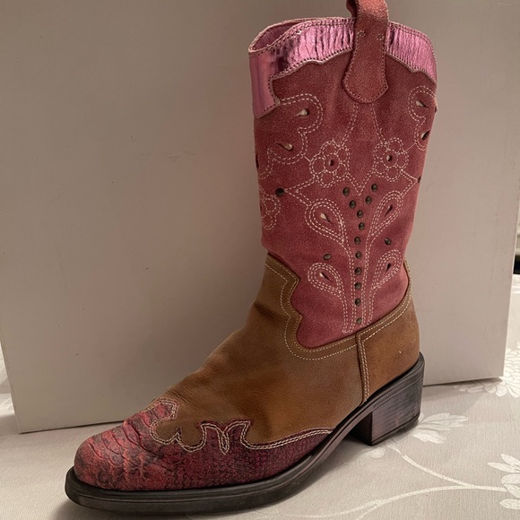 Women’s Cowboy Boots (Leather) - Picture 2 of 6